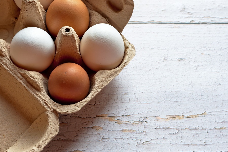 LIIFT4 Meal Plan B Recipes Close Up of a Carton of Eggs