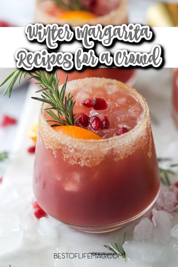 These easy winter margarita recipes are perfect for hosting a holiday party or when you want a winter cocktail during the colder months of the year. Winter Margaritas | Frozen Margaritas | Holiday Cocktails | Festive Drinks | Seasonal Margaritas | Warm Cocktail Recipes | Cozy Winter Drinks | Spiced Margaritas | Citrus Margaritas | Unique Margarita Flavors