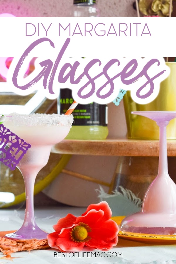 DIY margarita glasses make great gifts and allow you to celebrate and share the love of tequila and margaritas with others. Margarita Glass Gifts | DIY Gifts for Adults | DIY Home Decor | DIY for Cocktail Lovers | DIY Margarita Ideas | Happy Hour DIY