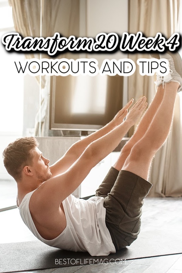 Get ready because we are turning up the heat with Transform 20 Week 4 workouts and tips to succeed and reach your fitness goals. Transform 20 Tips | Transform 20 Review | Transform 20 Ideas | At-Home Workouts | Beachbody Workouts | Shawn T Workouts