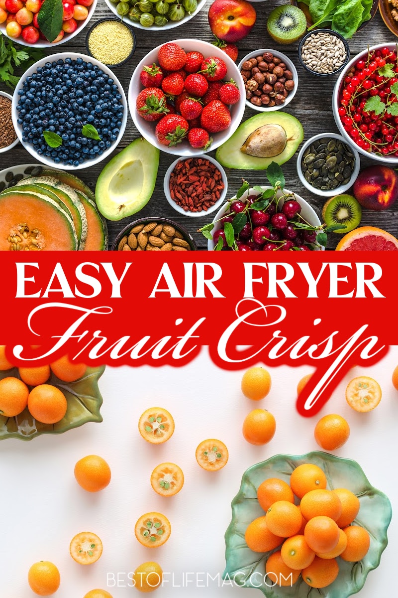 Our easy fruit crisp recipe in the air fryer makes healthy snacking simple, quick, and deliciously crunchy with every bite. Air Fryer Fruit Crisp Recipe | Easy Fruit Crisp Recipe | Healthy Fruit Crisp Recipe | Homemade Fruit Crisp Recipe | Quick Fruit Crisp Recipe | Delicious Fruit Crisp Recipe | Snack Recipes | Quick and Easy Snacks | Healthy Snacks | Family-Friendly Snacks | Homemade Snacks | Delicious Snacks | Snack Ideas via @amybarseghian